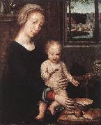 DAVID, Gerard Madonna and Child with the Milk Soup dgw oil painting picture wholesale